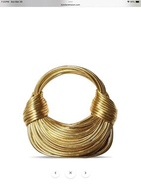 Gold The Zara Handbag